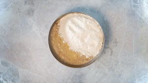 Vegan Banana Bread dough mixture