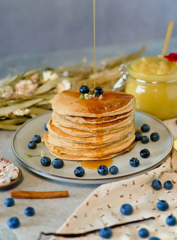 Vegane Bananenpfannkuchen