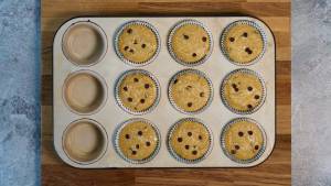 Vegan & Gluten-free Pumpkin Muffins baked