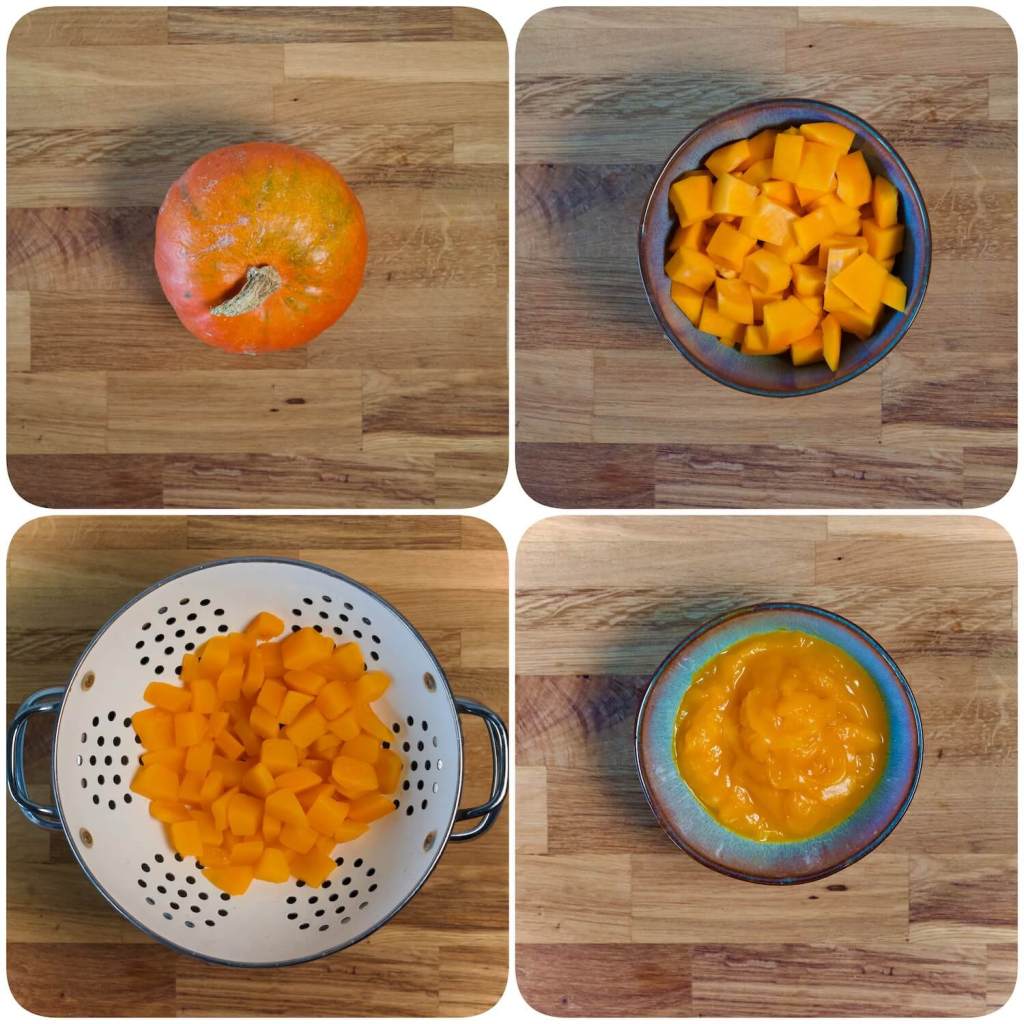 Vegan & Gluten-free Pumpkin Muffins puree