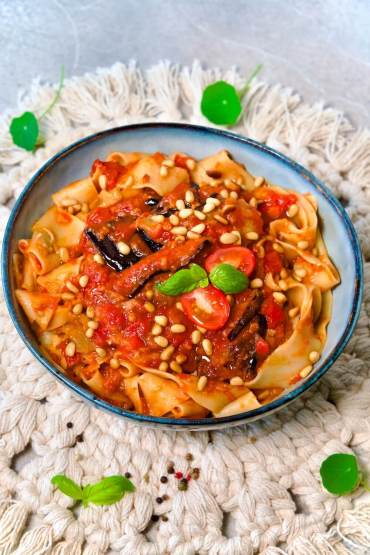Eggplant Aubergine Pasta Sauce
