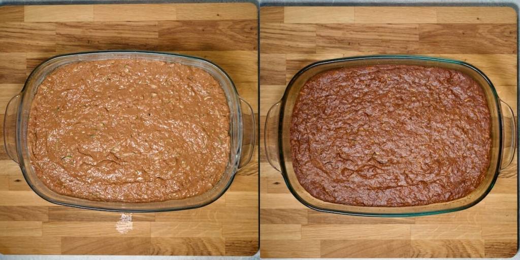 Vegane Zucchini-Brownies backen