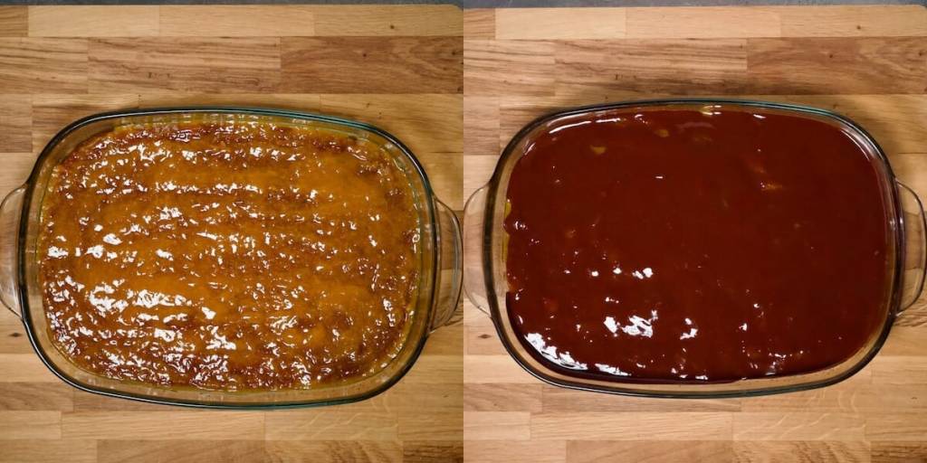 Vegane Zucchini-Brownies fertig