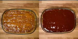 Vegane Zucchini-Brownies fertig