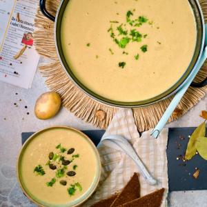 Finished Potato Leek Soup