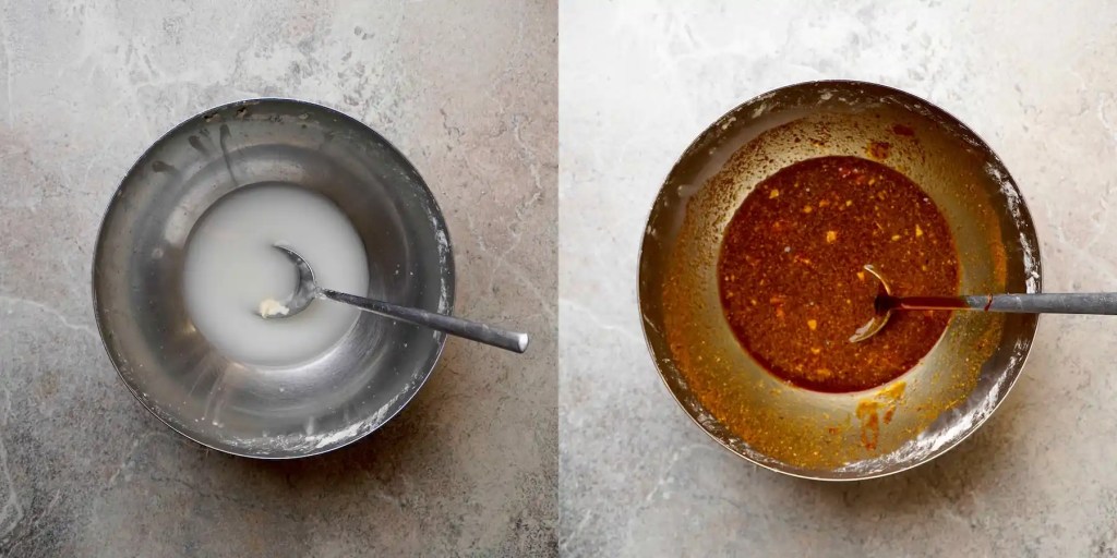 Curry Tofu Sauce prepared