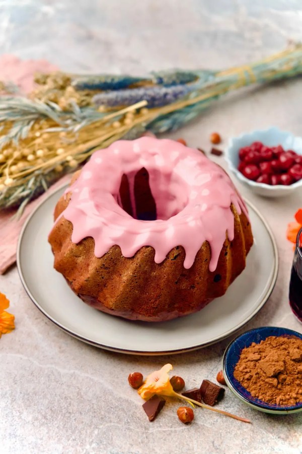 Fertiger Rotweinkuchen