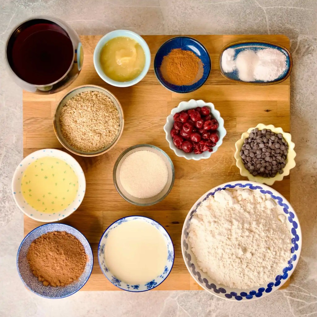 Rotweinkuchen Zutaten