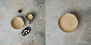 Yeast rising for Vegan Biscoff Rolls