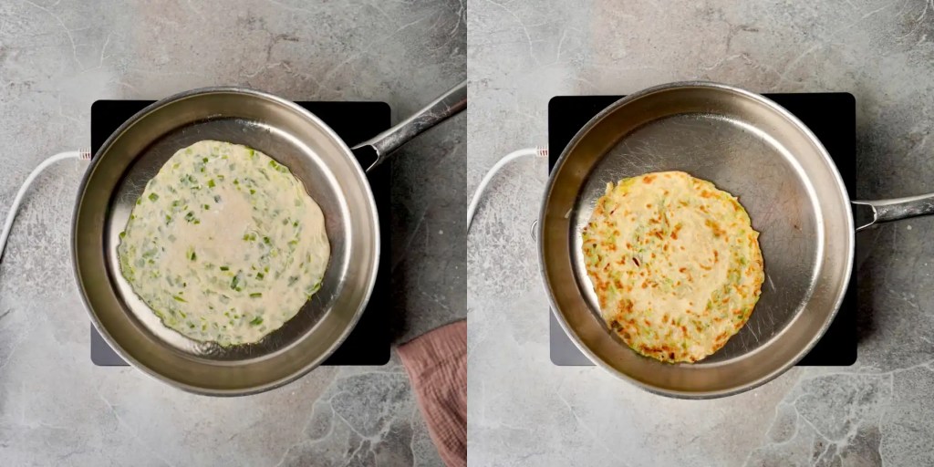 Scallion Pancakes fried