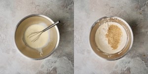 Vegan Walnut Cake cream