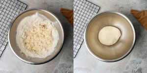 easy vegan bagels dough