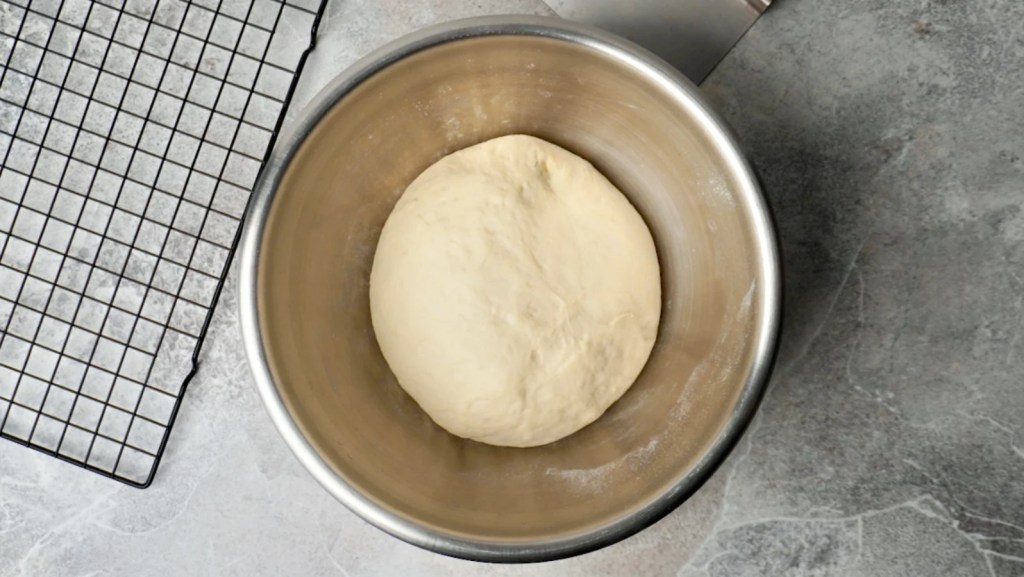 easy vegan bagels dough risen
