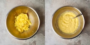 Mashed potatoes mashed
