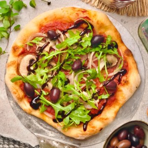 Vegan Pizza Dough finished