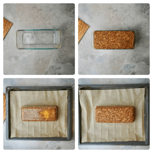 Vegan Lentil Loaf in a Pan