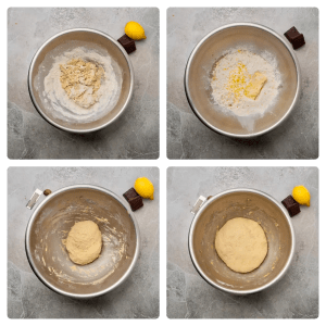 Vegan Donuts Dough mixed