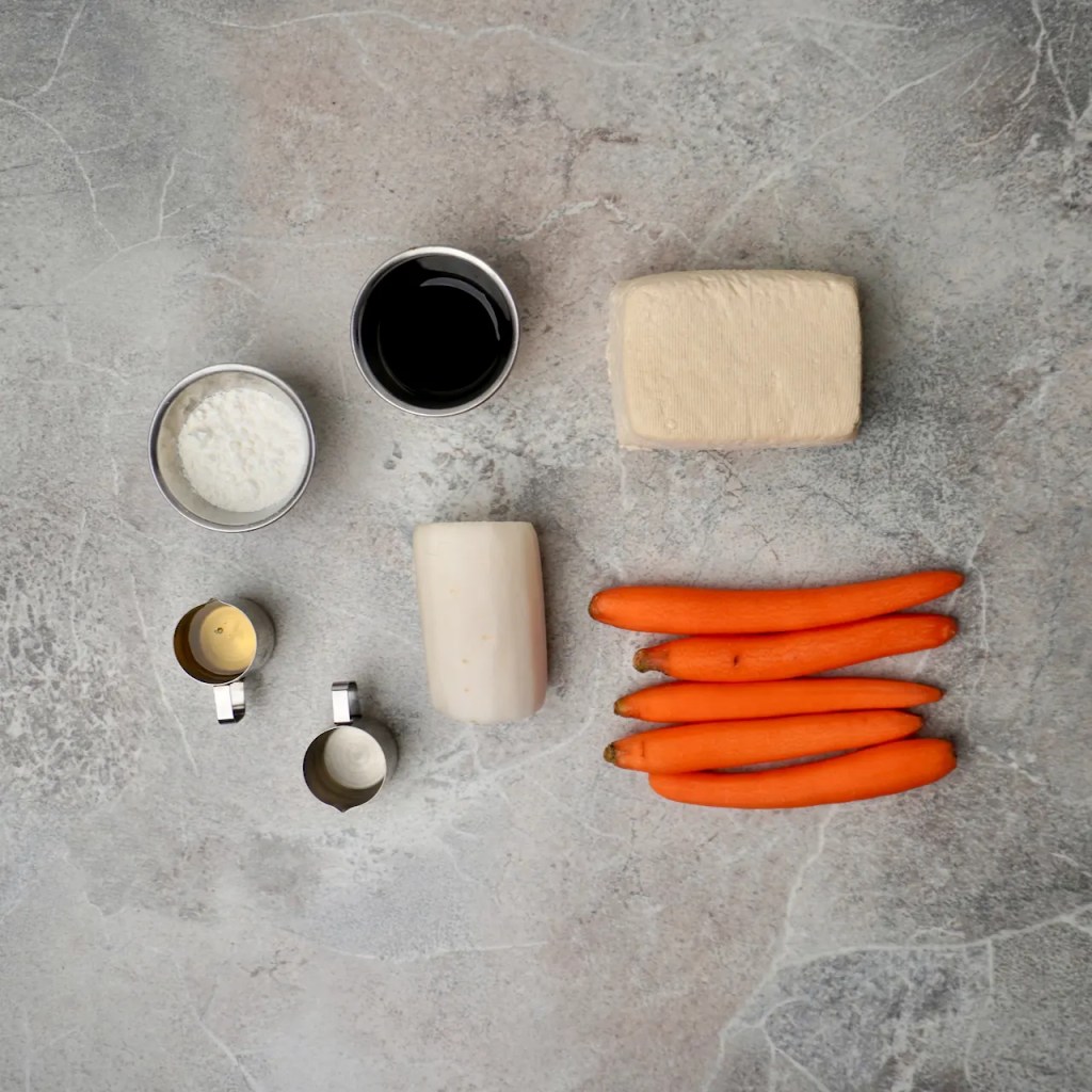 Sticky tofu ingredients