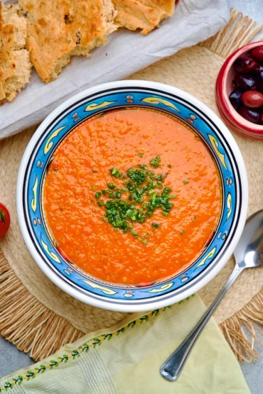 Vegan Lentil Soup finished