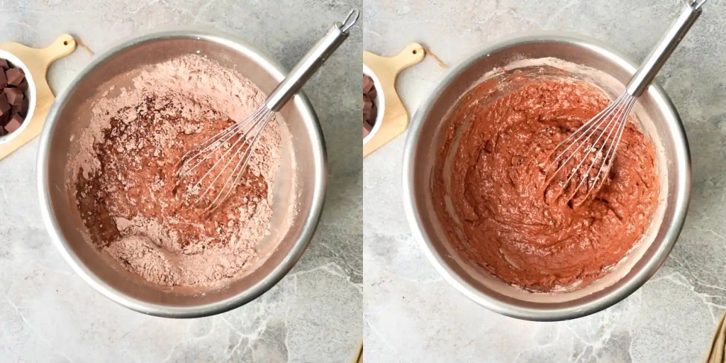 vegan chocolate cake batter
