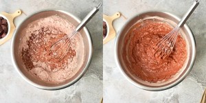 vegan chocolate cake batter