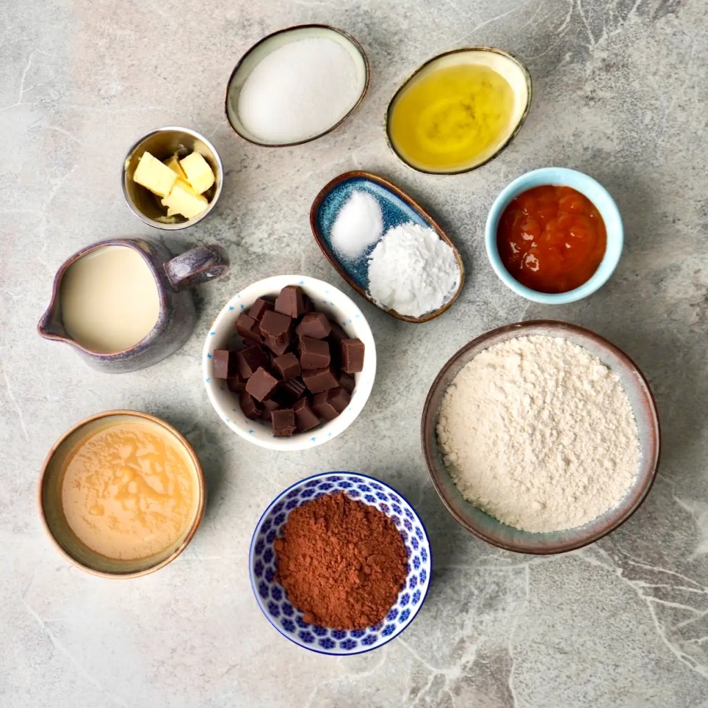 vegan chocolate cake ingredients
