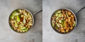 Hoisin tofu finished