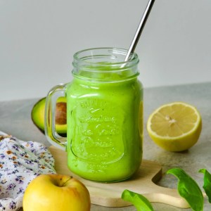 Green smoothie finished