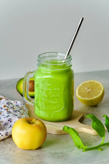 Green smoothie finished