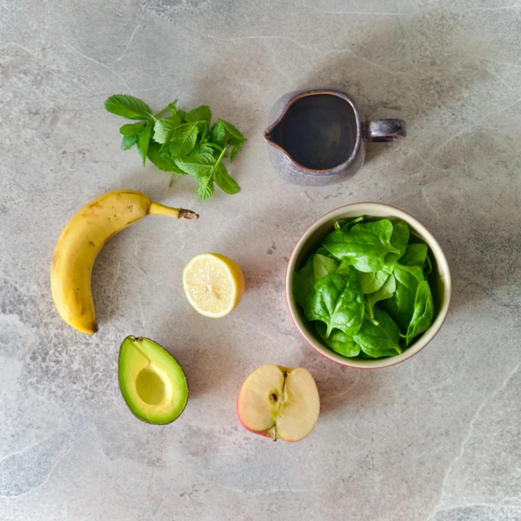 Green smoothie ingredients