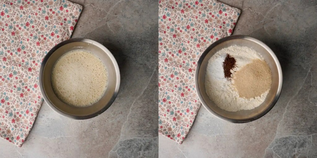 Vegan Marble Muffins liquid