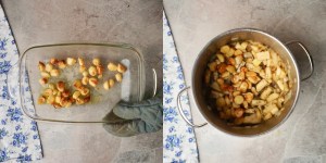 Vegan Garlic Soup Cooking