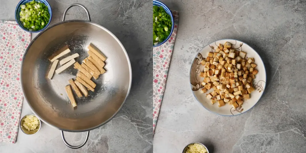 Tofu Stir Fry crispy tofu