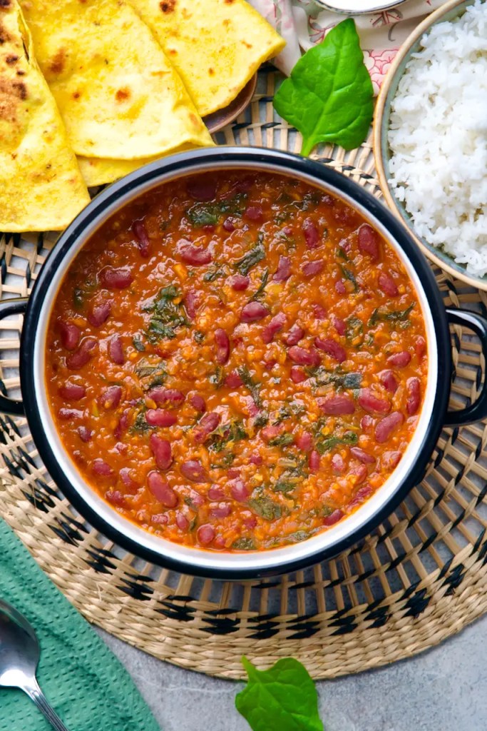 Vegan Rajma without yoghurt