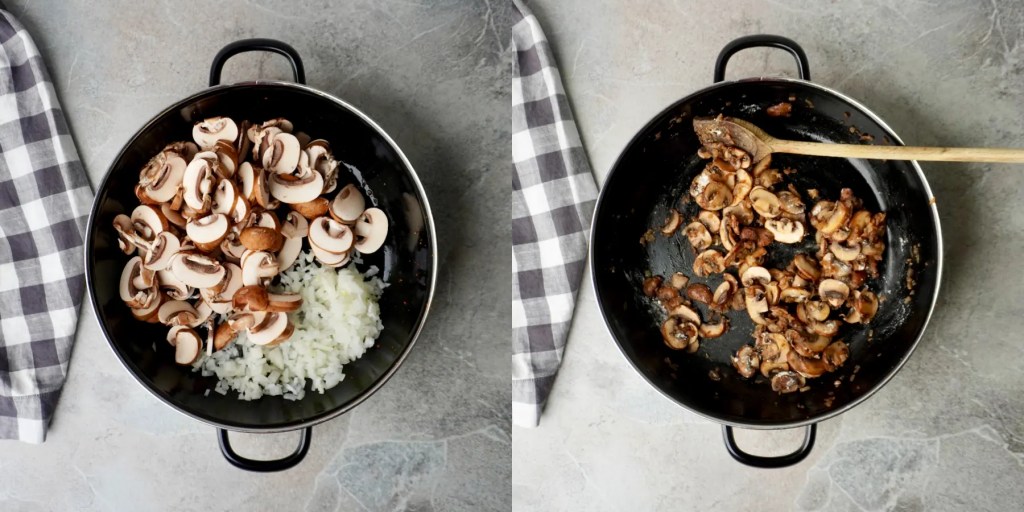 Vegan Mushroom Pasta Sautéed Mushrooms